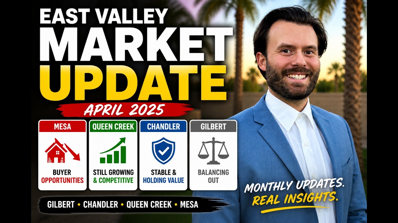 East Valley Real Estate Market Update April 2026 &ndash; What&rsquo;s Happening in Gilbert, Chandler, QC & Mesa