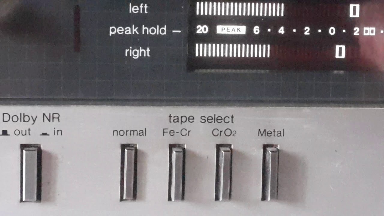 STEREO CASSETTE DECK TECHNICS RS M-24 DEMO DE OPERACI&Oacute;N Y CALIDAD