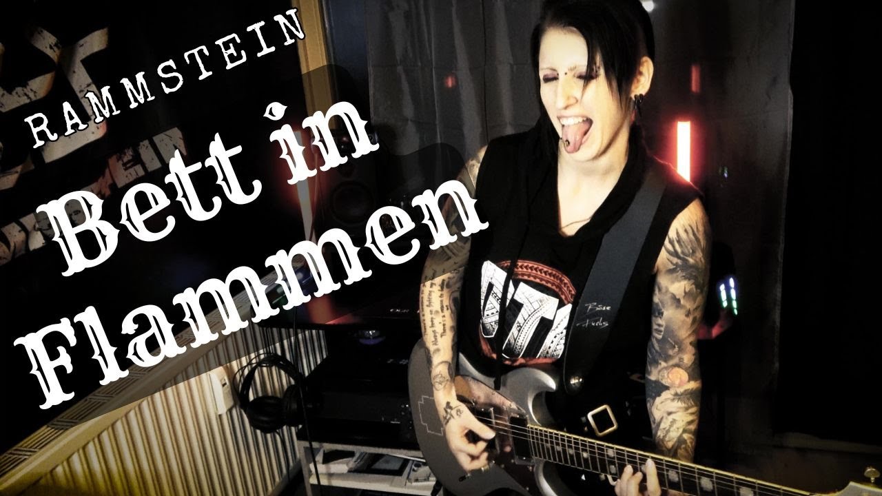 Rammstein- Wollt Ihr Das Bett In Flammen Sehen - Guitar Cover (4K/MC)