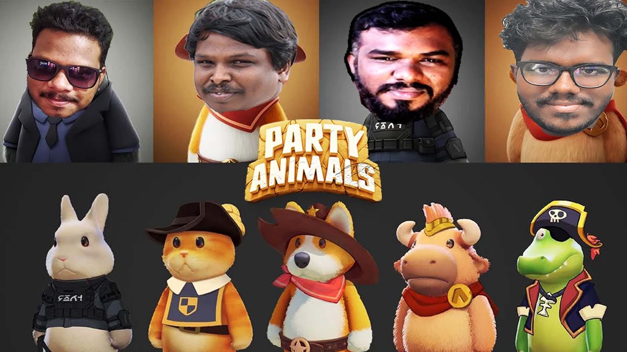THADALADI Party Animals With Friends Live Lolgamer Tamil