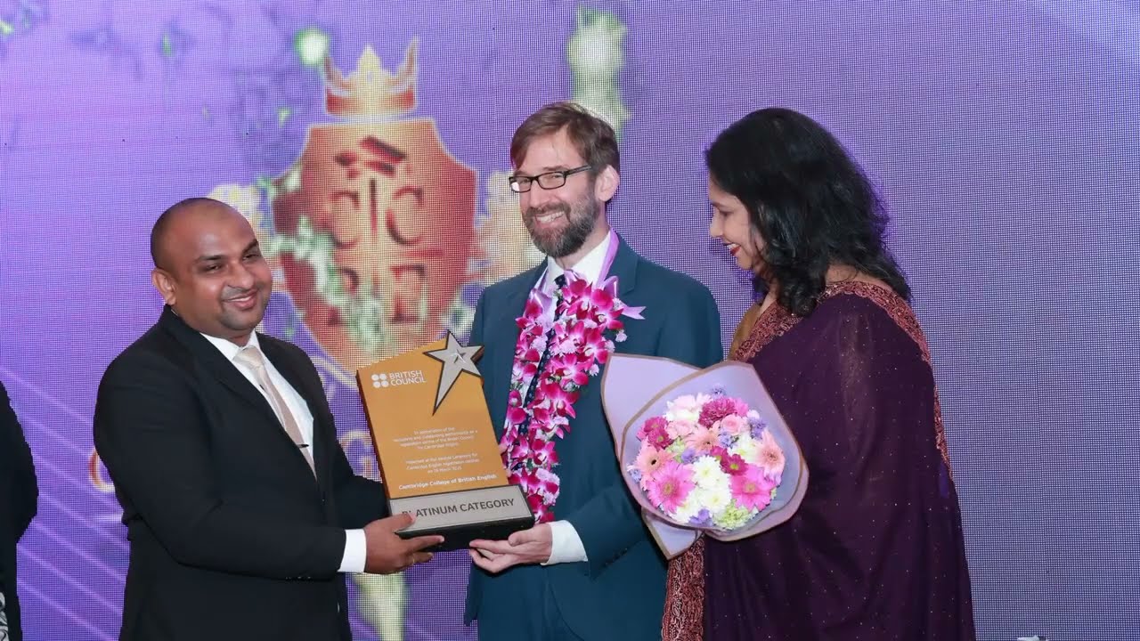 🏆 CCBE &ndash; Platinum Award Winner | British Council 2024 | Cambridge English Excellence