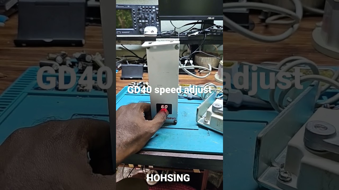 HOHSING gd 40 speed adjust #repair #industrial #industrialsewingmachine