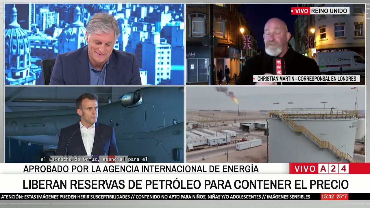 📢 HISTÓRICA LIBERACIÓN DE PETRÓLEO PARA CONTENER PRECIO