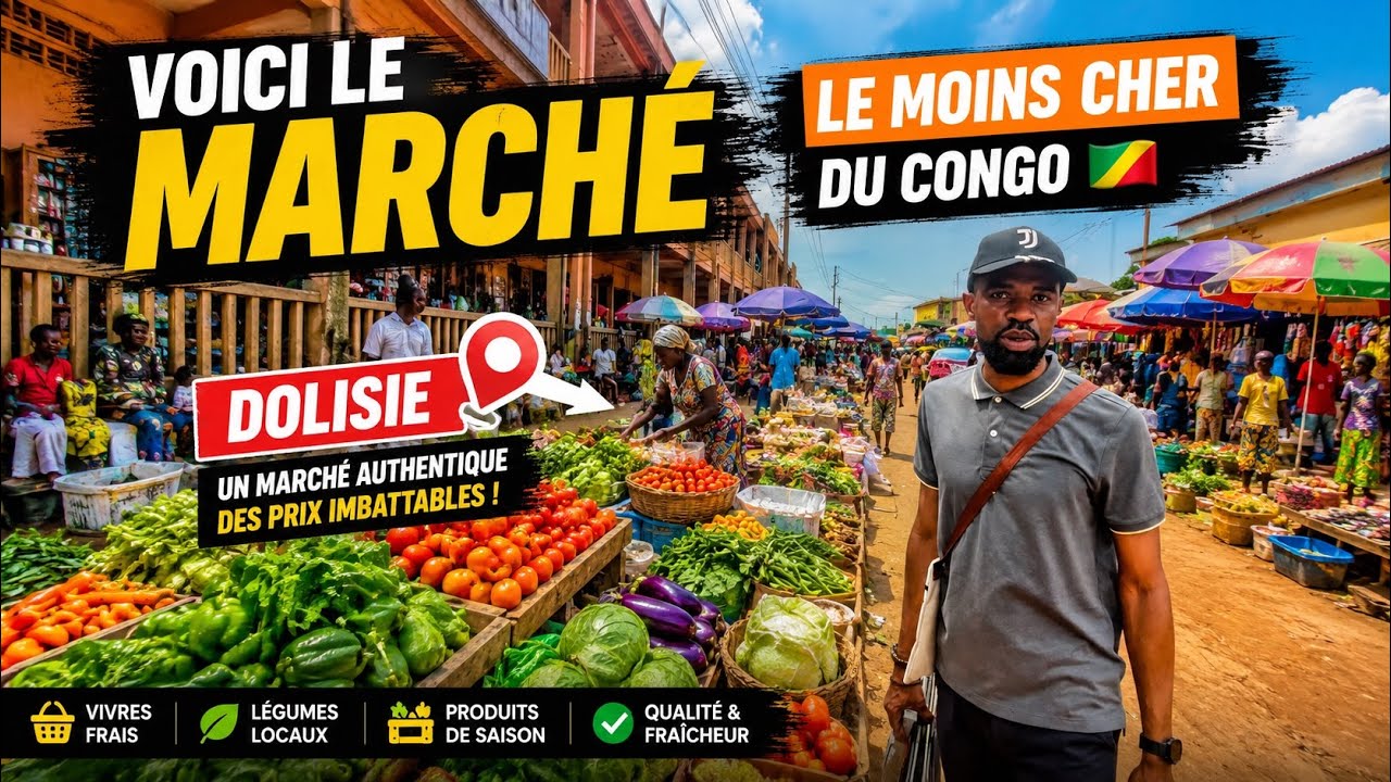 Voici où faire tes provisions à Dolisie| CONGO