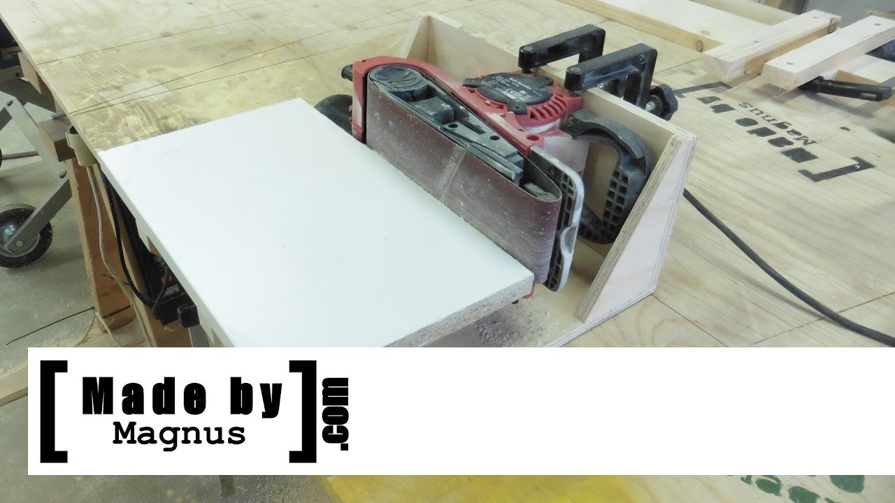 Belt sander table/mount/stand-ish - Made by Magnus