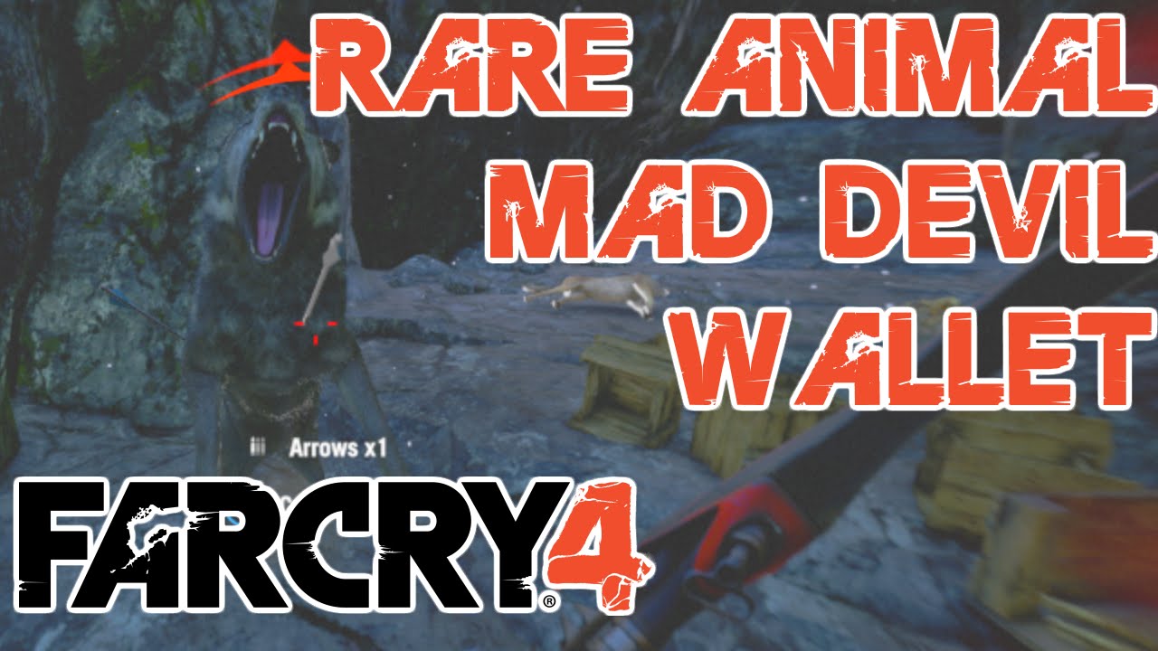 Rare Animal Hunting | Wallet - Mad Devil the Wolf - Kyrat Fashion Week - Far Cry 4