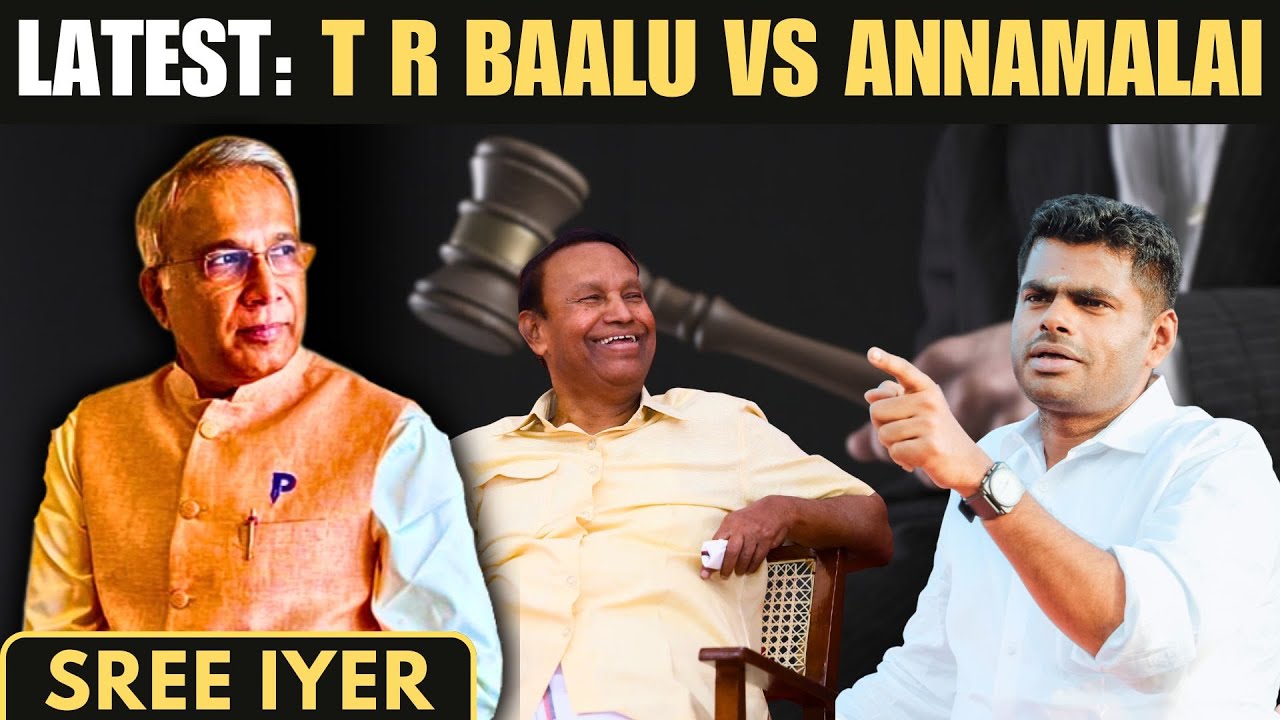 Latest update on T R Baalu - K Annamalai face-off: Is there a countersuit in the offing? • Sree Iyer