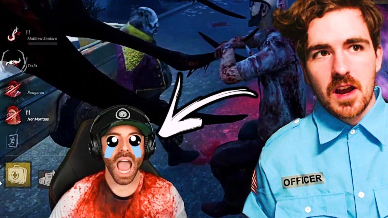 Очень самодовольный и токсичный стример Dead By Daylight