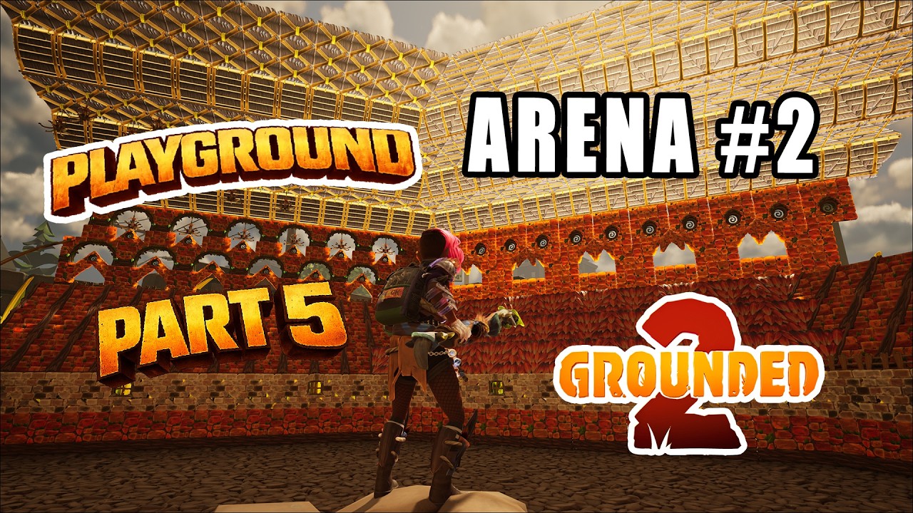 Arena #2 is MASSIVE! 🔥 Grounded 2 TBP Construction & Decoration