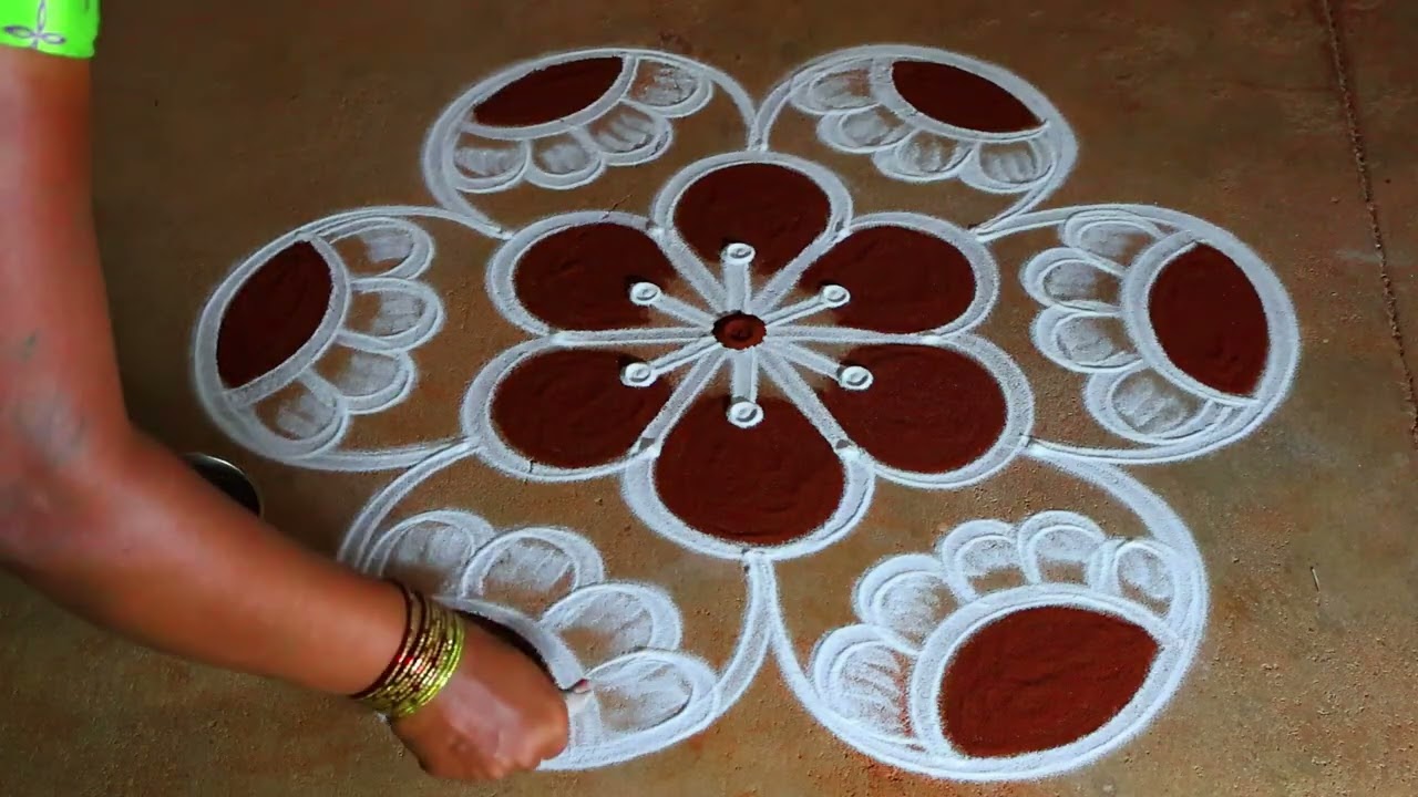 Chithirai madham 2026🌹flower rangoli  kolam 🌹3*2 pandagamuggulu 🌹special#kaalaithendralkolangal