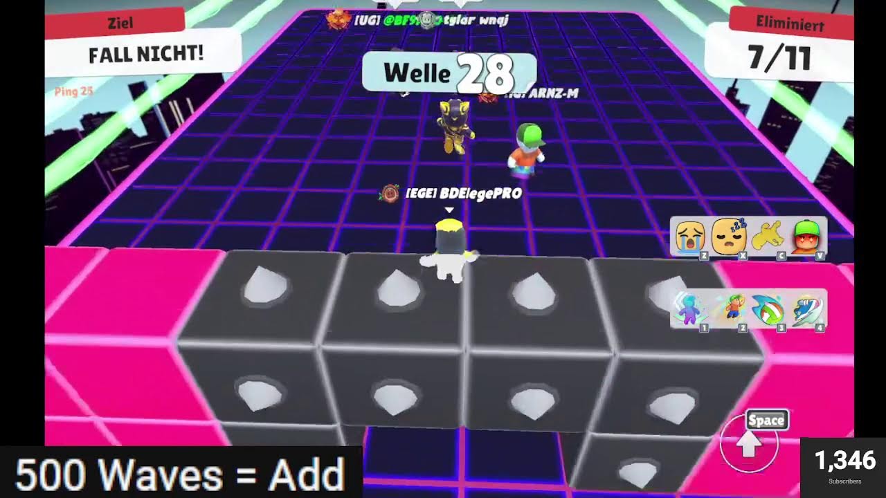 Stumble Guys Block Dash Endless EU Server