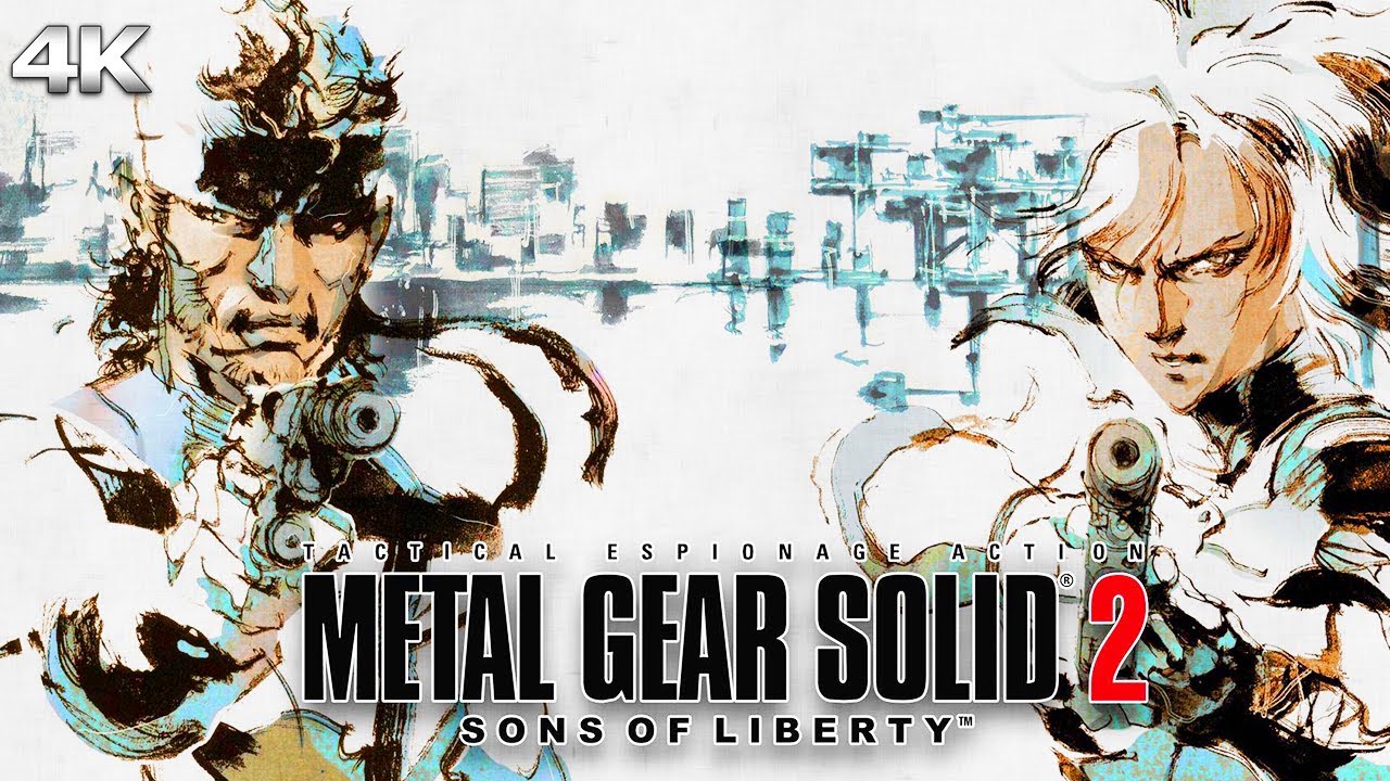 METAL GEAR SOLID 2 HD All Cutscenes (MASTER COLLECTION) Full Game Movie 4K 60FPS Ultra HD