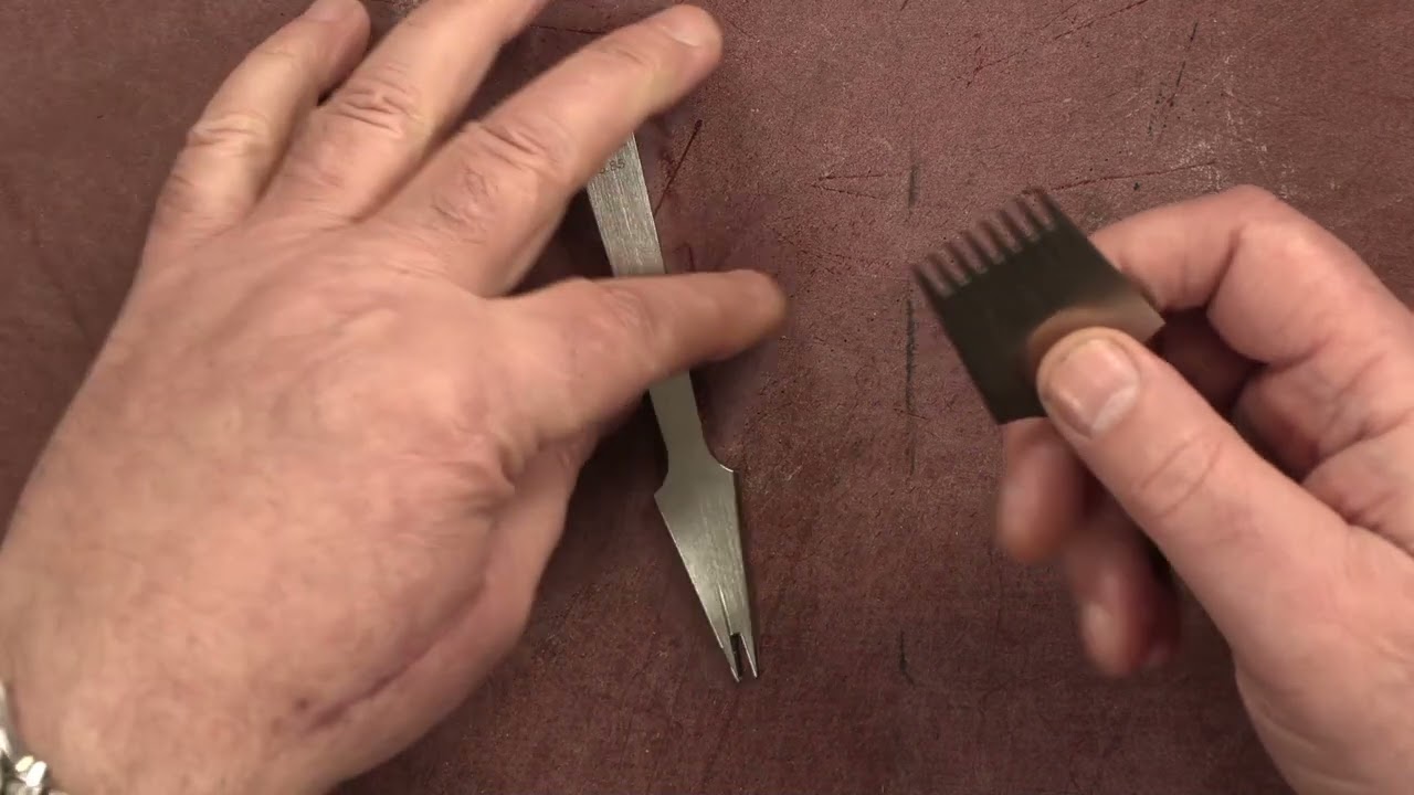 Pricking Iron Review - Top Range Irons from the London Leather Workshop