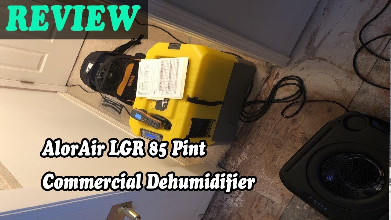 AlorAir LGR 85 Pint Commercial Dehumidifier 2019 Review