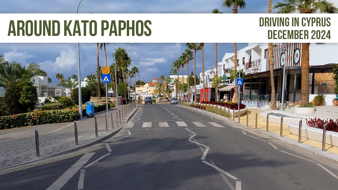 Around Kato Paphos - With Commentary!