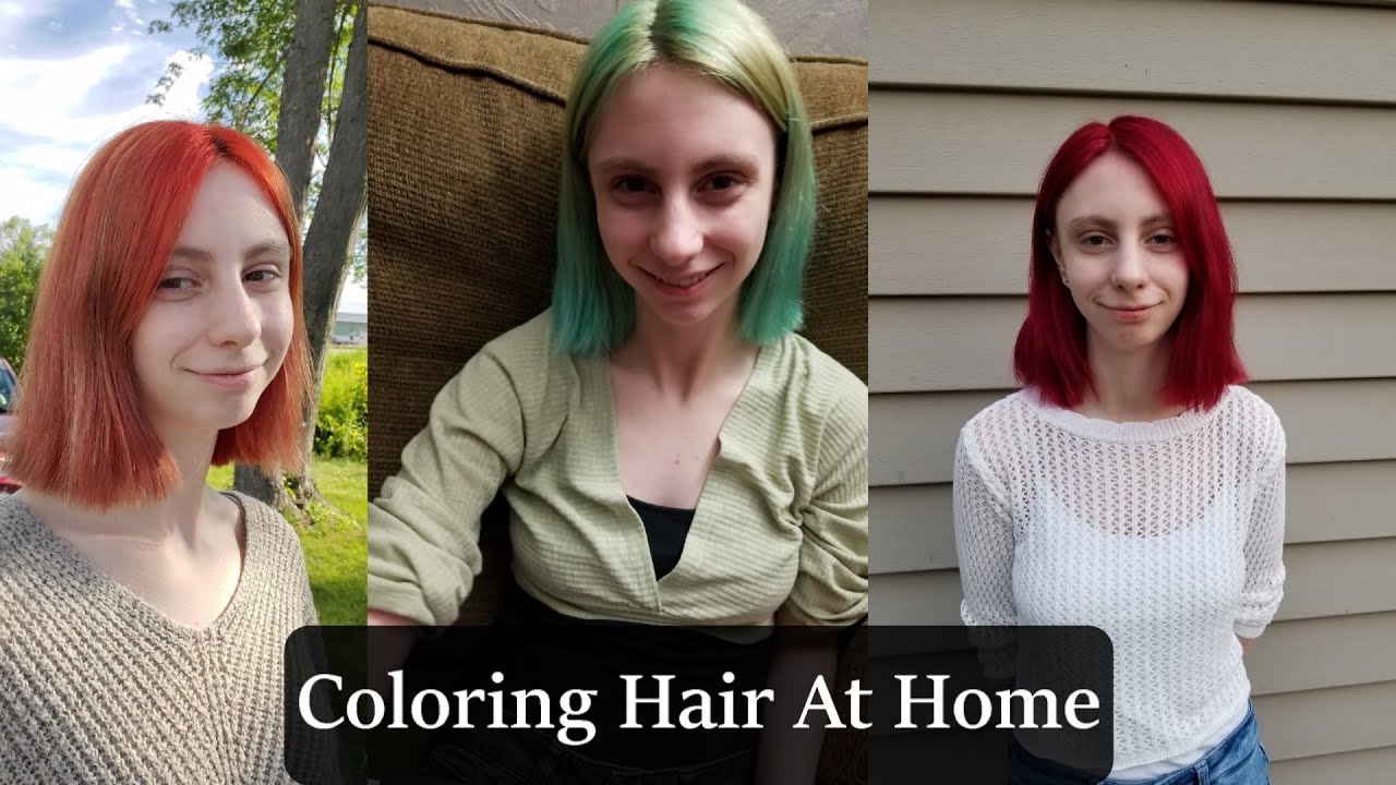 How to Color Hair at Home