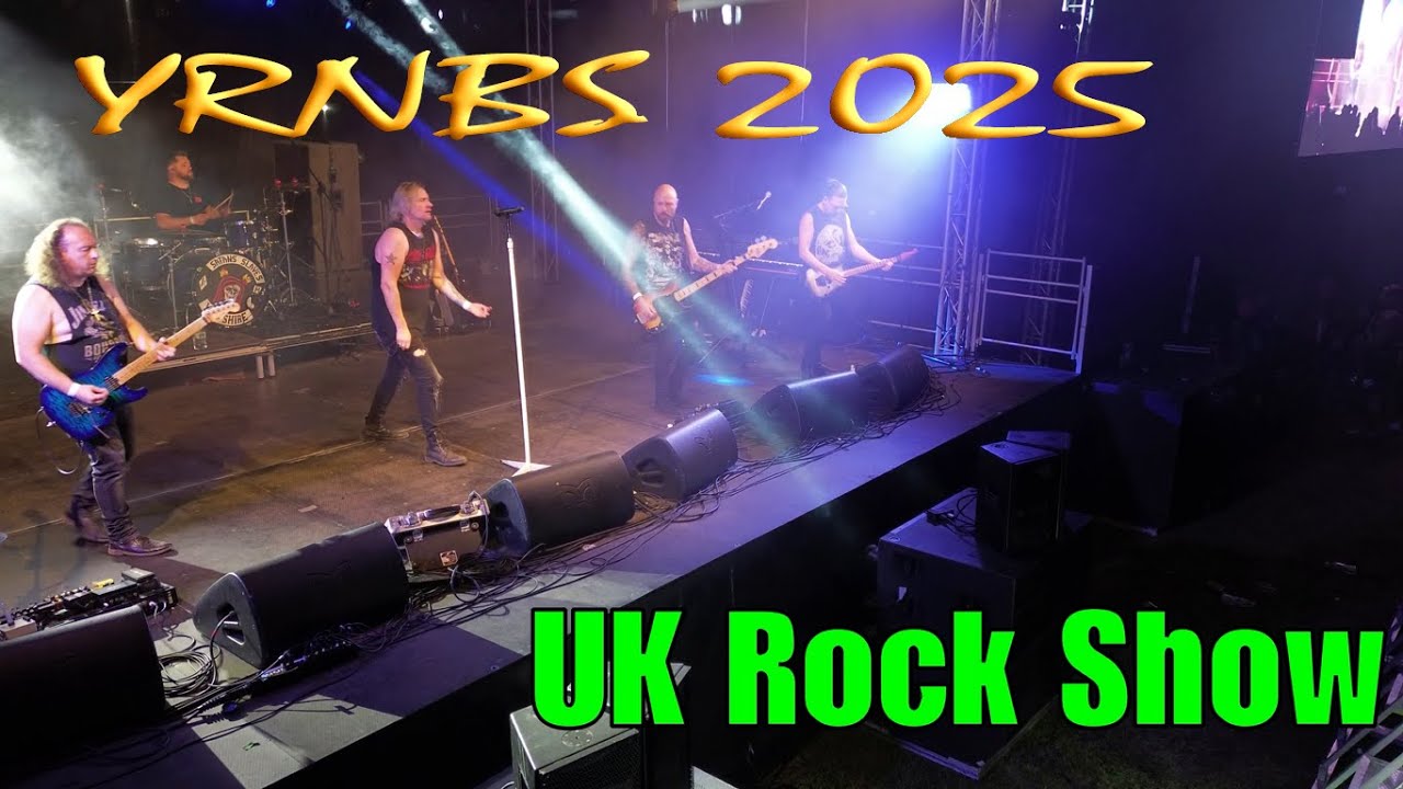 The UK Rock Show Audience Drone Film Squires Bike Cafe YRNBS 2025