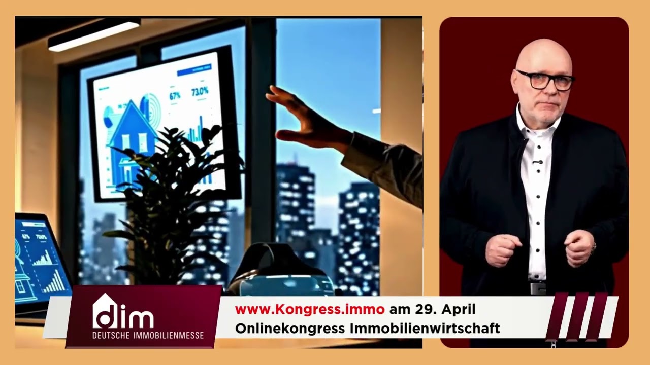 29. April 2026 - Onlinekongress für die Immobilienwirtschaft - Kongress.immo #immobilienmakler
