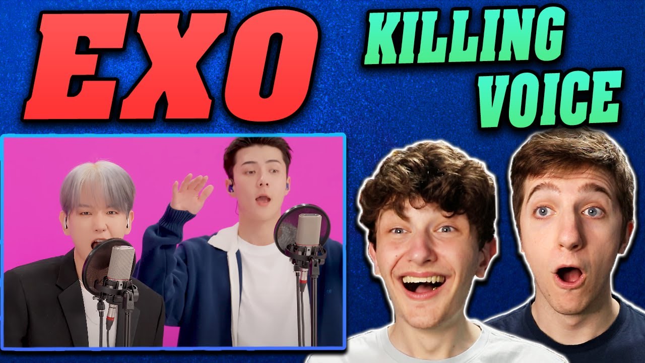 EXO on Dingo Music - Killing Voice Live REACTION!