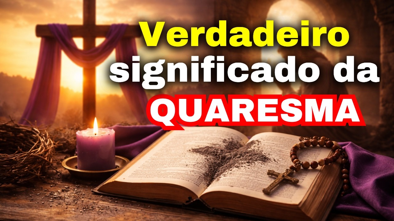 O verdadeiro significado da Quaresma!!