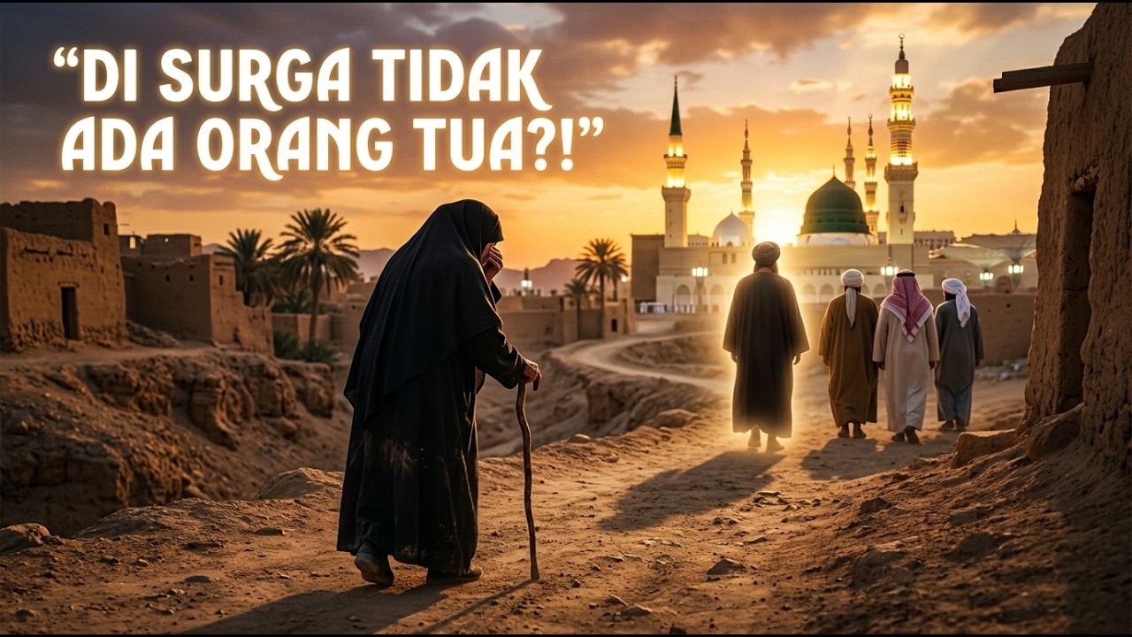 Sungguh Surga Yang Indah Itu Tidak Akan Dihuni Oleh Orangtua. Benarkah demikian?