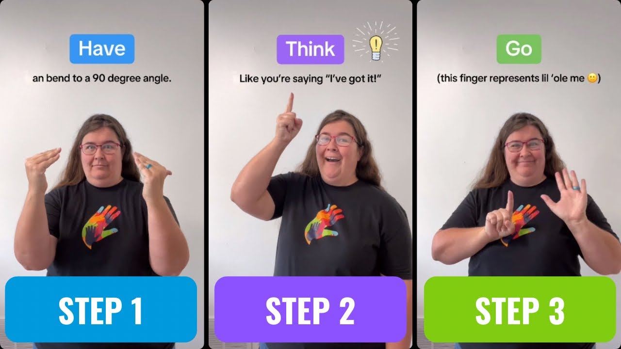 Tutorial: Useful ASL Verbs for Beginners | Easy-to-Memorize ASL