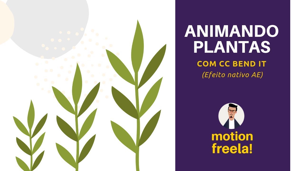Como animar plantas no After Effects de forma mais fluída?