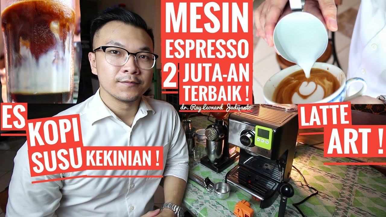 BOXR MESIN ESPRESSO 2 JUTA - AN TERBAIK ! ES KOPI SUSU KEKINIAN ! LATTE ART ! FULL REVIEW !