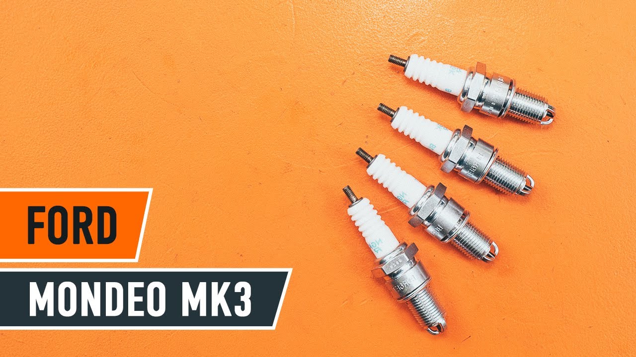 How to change spark plug on FORD MONDEO MK3 Saloon [TUTORIAL AUTODOC]