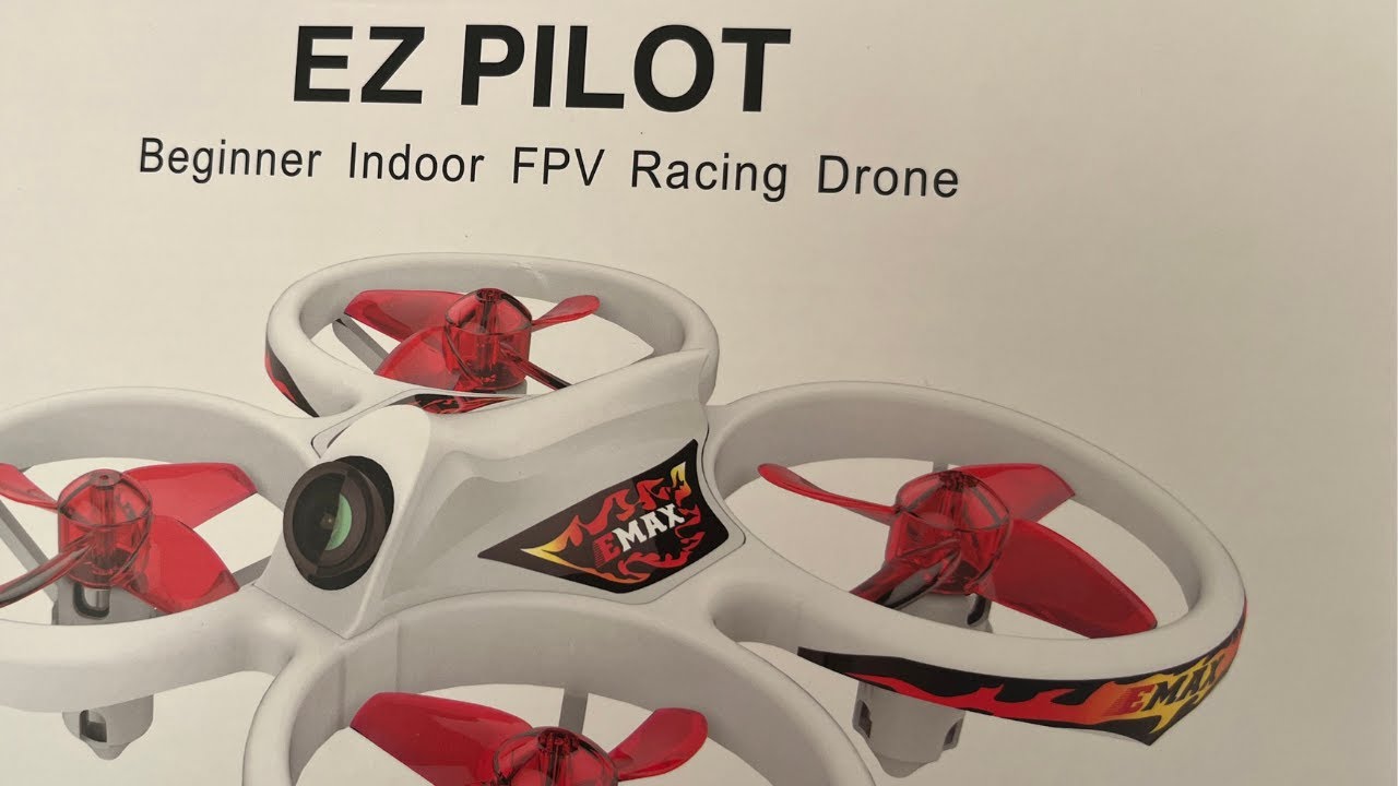 Emax EZ Pilot beginner FPV drone unboxing & first flight
