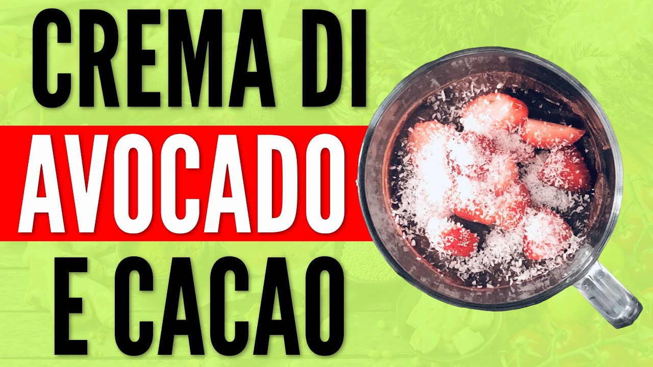 CREMA SPALMABILE AVOCADO E CACAO AMARO