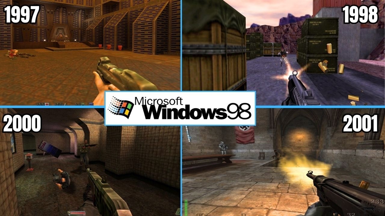 Шутеры от первого лица в эпоху Windows 98