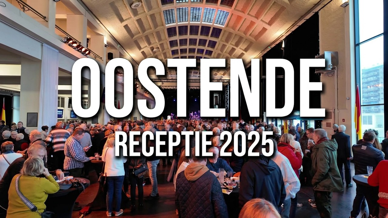 Nieuwjaarsreceptie Stad Oostende 2025