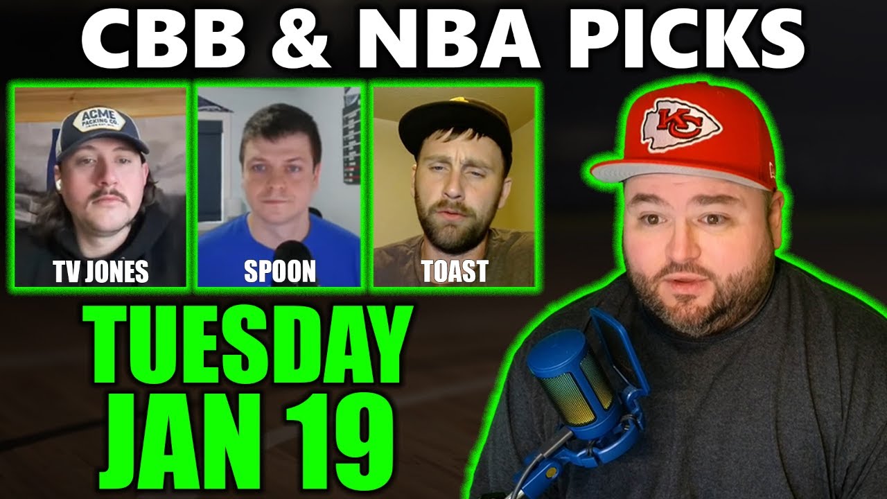 College Basketball & NBA Picks with Kyle Kirms | Tuesday January 20th