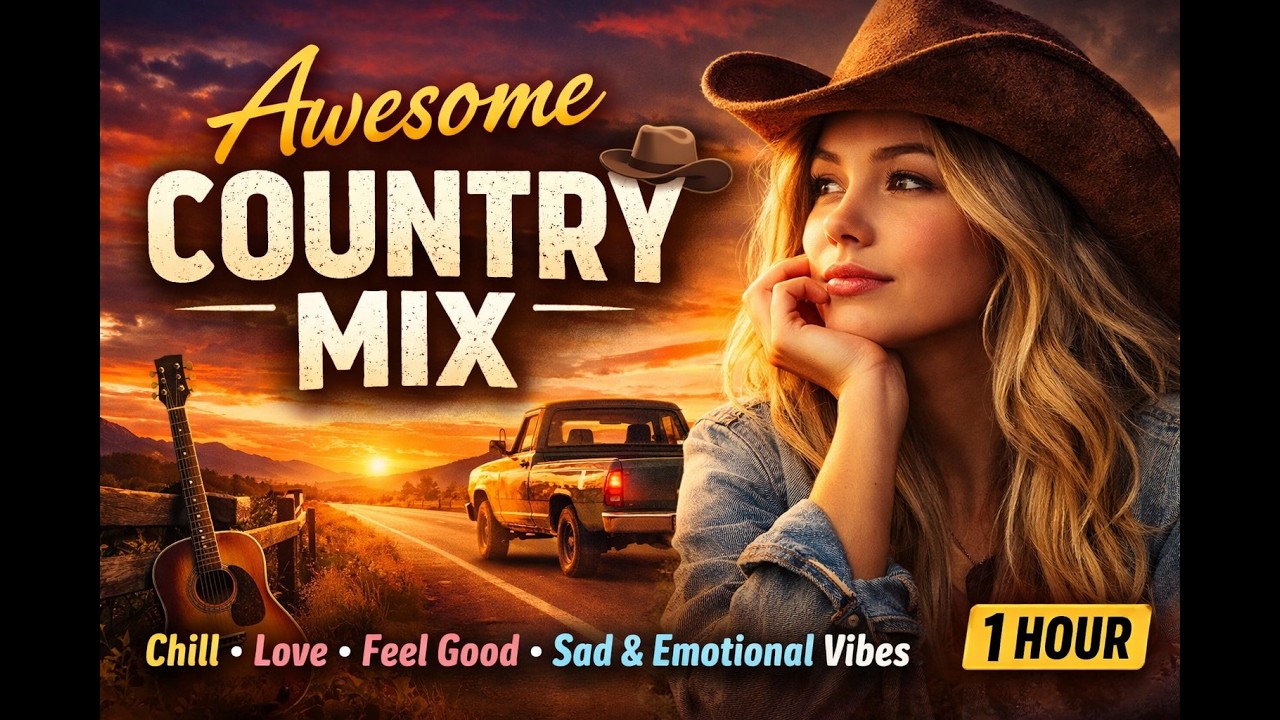 Awesome Country Mix 🤠 | Chill, Love, Feel Good, Sad, & Emotional Vibes