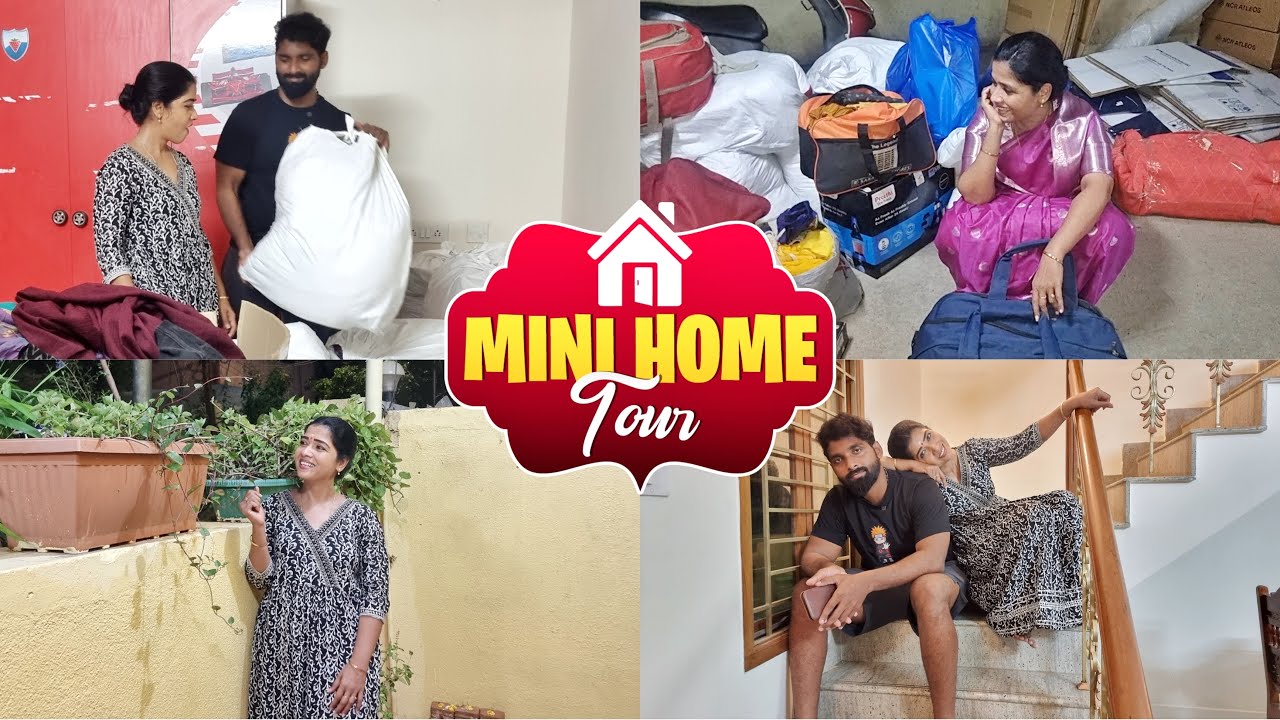 Mini Home Tour / எங்க புது வீடு இதுதான் / Lakshya Vlogs / Lakshya Junction