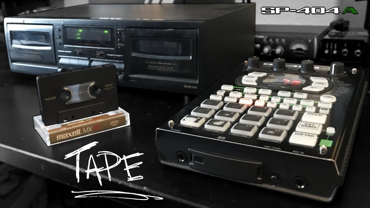 Recording to a Tape Deck instead of Resample Method | SP-404 Beat Making