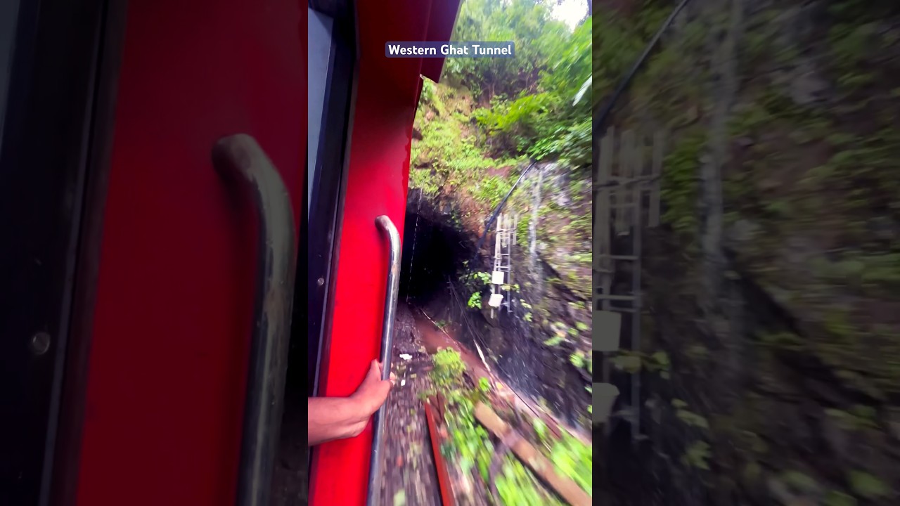The Incredible Western Ghats Tunnel Train Experience