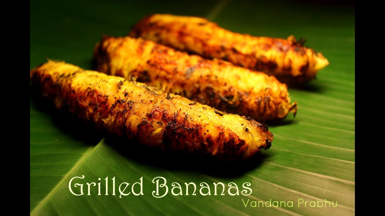 Grilled banana / How to Grill a Delicious Banana Dessert/