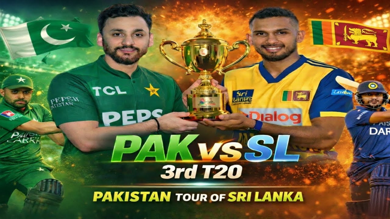 Final Showdown! 🏆 SL vs PAK 3rd T20I Highlights | Series Decider | Cricket 26