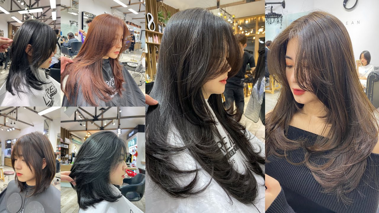 Tổng hợp mẫu tóc  layer dành nữ 2021/BEAN HAIR STUDIO