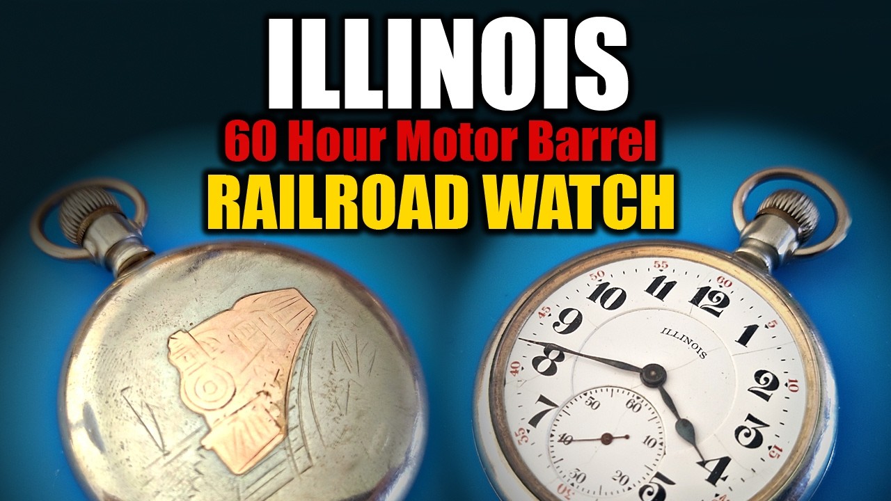 The 60 Hour Illinois Bunn Special Pocket Watch: A 21 Jewel Railroad Masterpiece