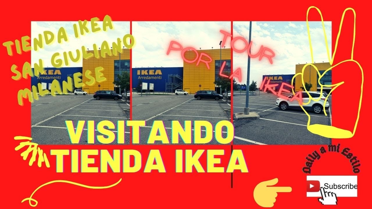#Vlog Tour + Recorriendo la tienda Ikea 1ra Parte #Sangiulianomilanese #ikea #dailyamiestilo