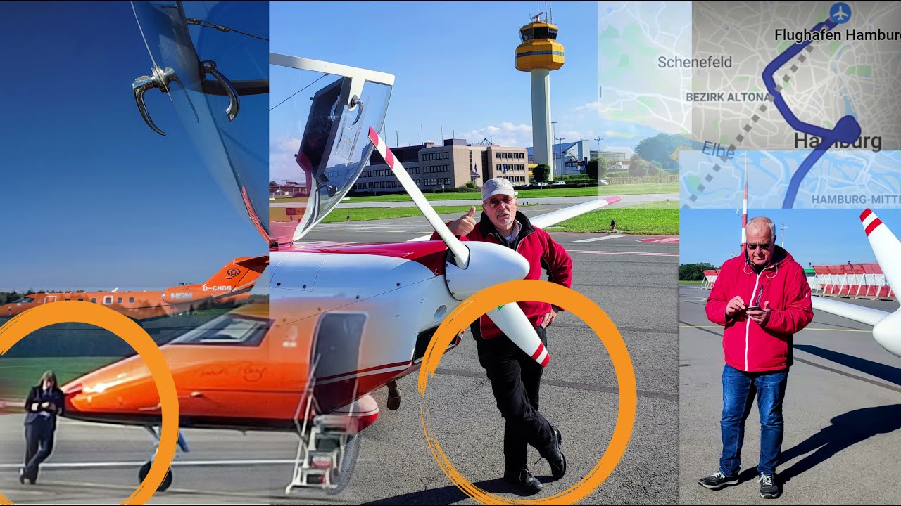 Hamburg Airport  Stunning city views. No crash 😲 General Aviation  - Airliners