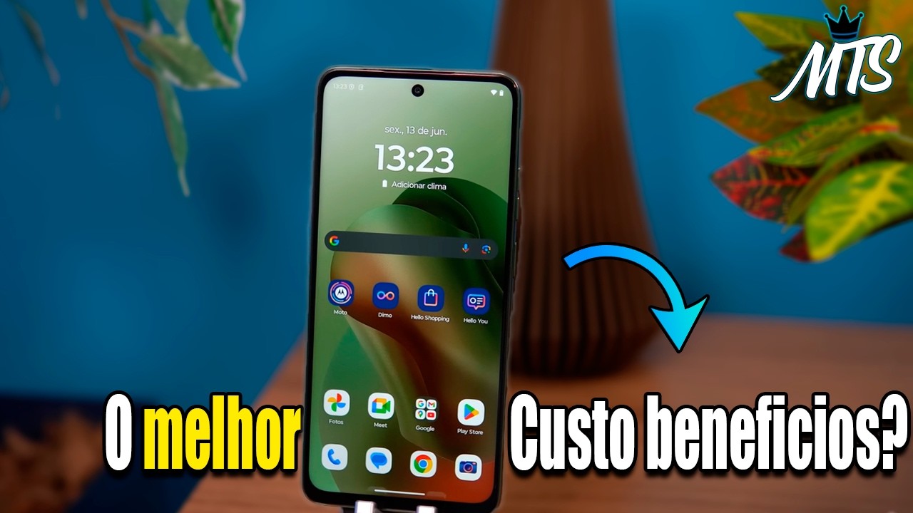 Esse celular barato é quase perfeito! Você precisa conhecer o Moto G56!