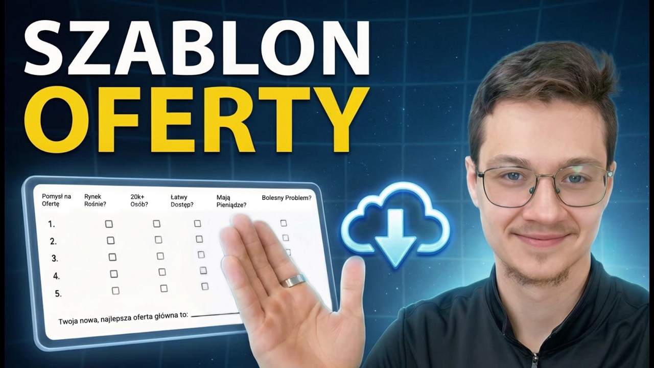 Pobierz Szablon Oferty, Który Zarobił Ponad Milion Złotych w Tym Roku
