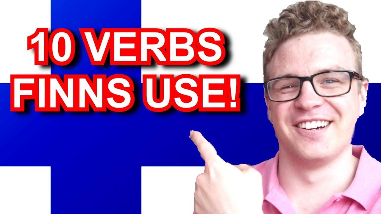 Learn Spoken Finnish - Speak Like a Finn with These 10 Verbs!