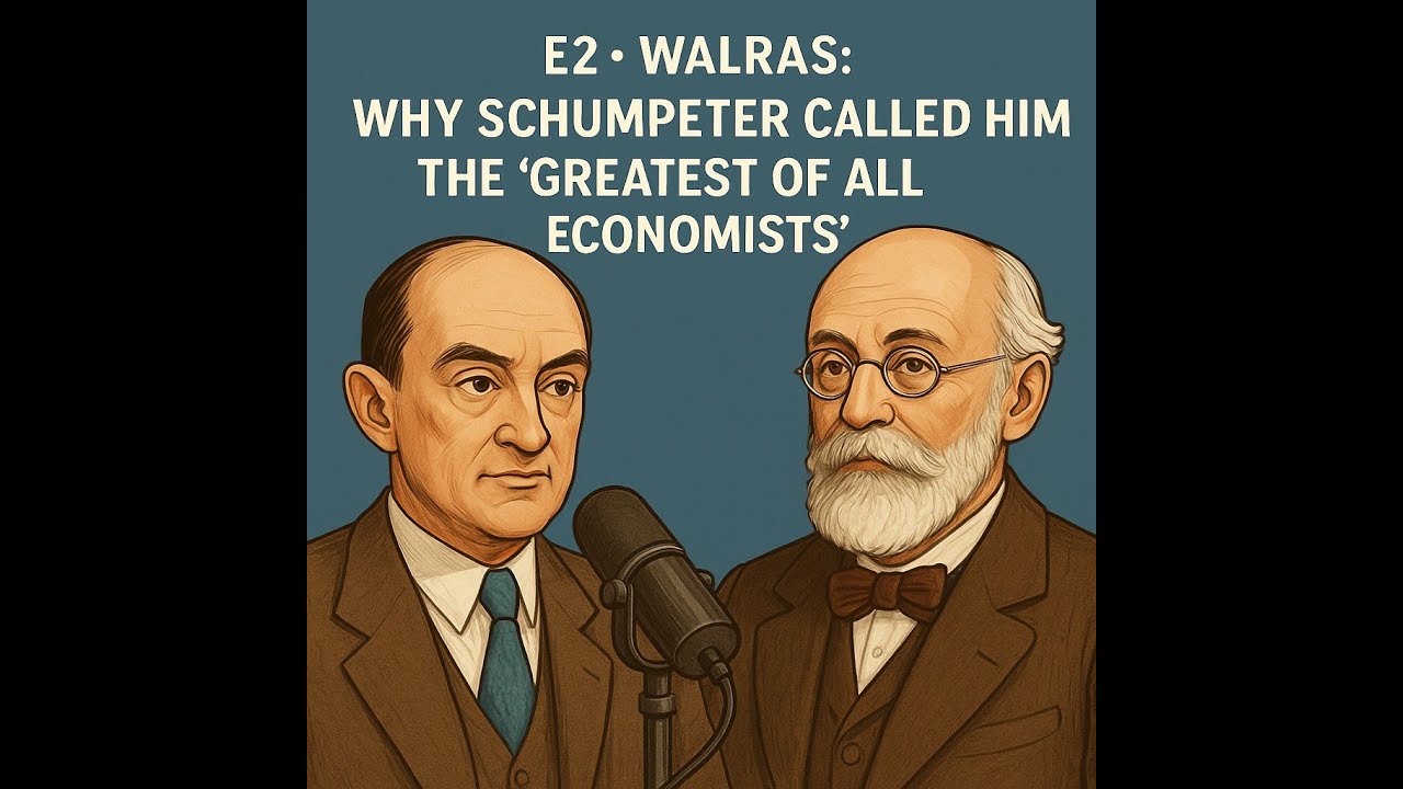 E2: Walras: Why Schumpeter Called Him the 'Greatest of all Economists'