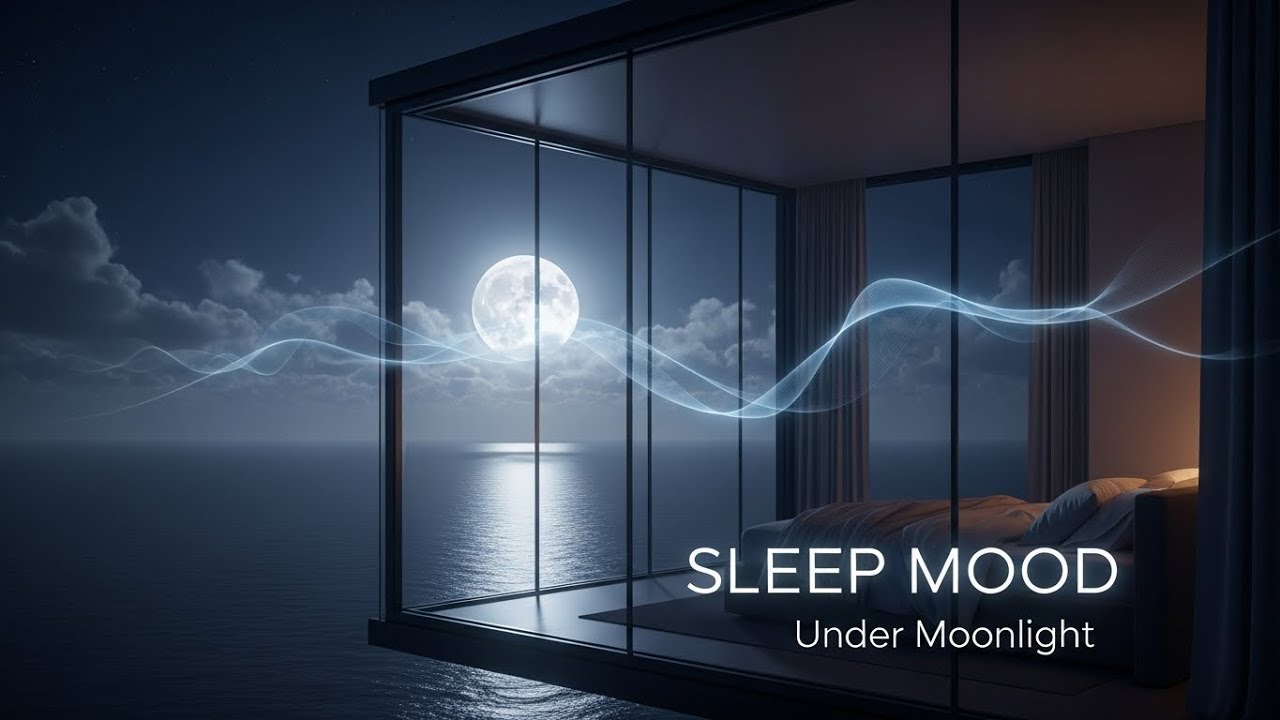 SLEEP MOON MOOD MUSIC - Deep - Night ambient experience .