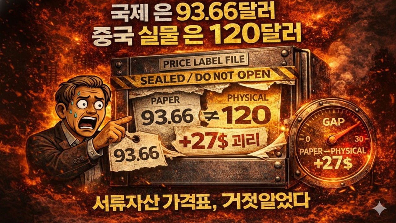 국제 은 93.66달러, 중국 실물 은 120달러… 27달러 ‘괴리’ 충격 [서류자산 가격표의 거짓말]